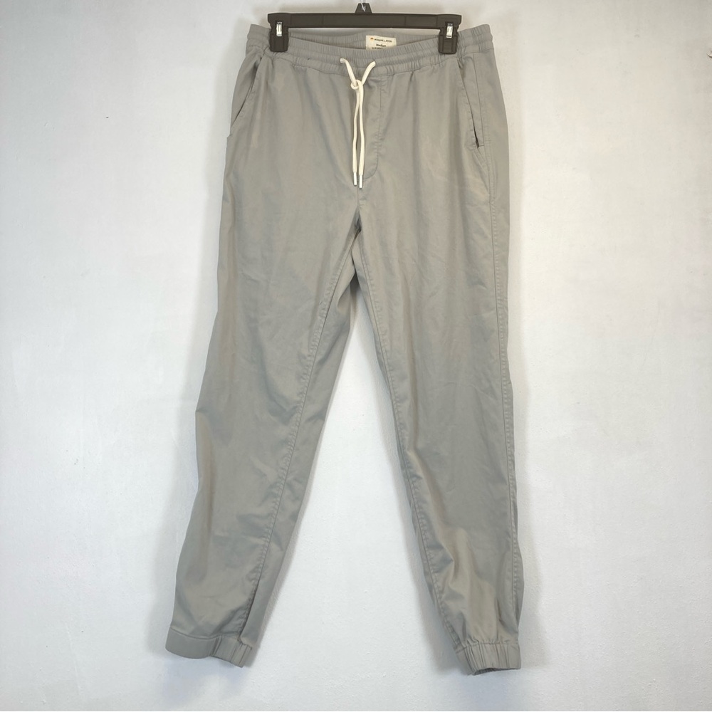 Marine Layer Joggers M Gray Women’s Slim Straight Fit Outdoor Drawstring Waist